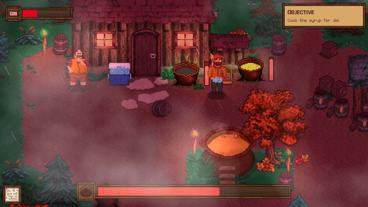 Sticky Cauldron Minigame